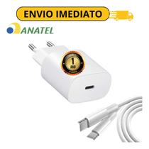 Carregador P/ Samsung Turbo Tipo C A12 A22 A32 S10 M12 Top