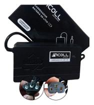 Carregador Para Bateria de Lítio Bicicleta Elétrica 48v Bivolt 100-240V Original Conector Tripolar Carregador Para Bateria de Lítio Bicicleta Elétrica 48v Bivolt 100-240V Original Conector Tripolar