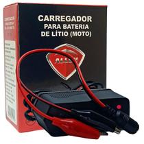 Carregador Para Bateria de Moto Lítio Bivolt 12/14V 1 AMP