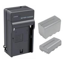 Carregador Para Bateria F550, F970, Fm-50 E Carregador Para Bateria F550, F970, Fm-50 E