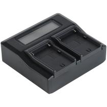 Carregador para Bateria Sony NP-F330 F550 F770 F960 C/Leitor