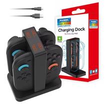 Carregador Para Nintendo Switch 2 Joy-con 4 Controles Estação Base Carregador Para Nintendo Switch 2 Joy-con 4 Controles Estação Base