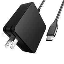Carregador para notebook POWJDWZ 65W USB-C com plugue dobrável Carregador para notebook POWJDWZ 65W USB-C com plugue dobrável
