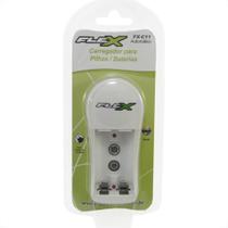 Carregador Para Pilhas 2Aa/Aaa Ou 1 Bateria 9V Flex Bivolt Fx. C.11 Carregador Para Pilhas 2Aa/Aaa Ou 1 Bateria 9V Flex Bivolt Fx. C.11
