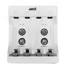 Carregador para Pilhas Mxt Tipo C AA/AAA/9V Carregador para Pilhas Mxt Tipo C AA/AAA/9V