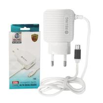 Carregador para Smartphone com 1 USB Alta Qualidade Turbo 2.4A Saída V8 Micro USB Reling Carregador para Smartphone com 1 USB Alta Qualidade Turbo 2.4A Saída V8 Micro USB Reling