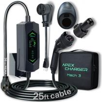 Carregador para veículo elétrico ApexCharger Mach 3 40 A 120-240 V portátil Carregador para veículo elétrico ApexCharger Mach 3 40 A 120-240 V portátil