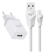 Carregador Parede ELG Universal 1 Saída Usb cabo Usbc Nfe Carregador Parede ELG Universal 1 Saída Usb cabo Usbc Nfe