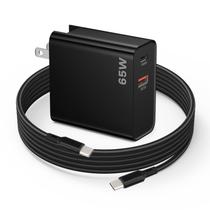 Carregador PD 65W USB C Carregador rápido para DJI Neo, Air 3S, Mini 4K