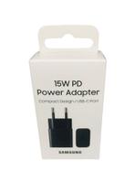 Carregador PD Power 15W Samsung Fast Charging USB-C Preto