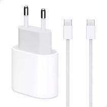 Carregador PD Turbo 20W USB-C Compatível Com iPhone 15 16