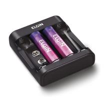 Carregador Pilha/Bat.9V Usb Elgin Carregador Pilha/Bat.9V Usb Elgin