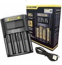 Carregador Pilha Bateria Nitecore Ums4 Orig.