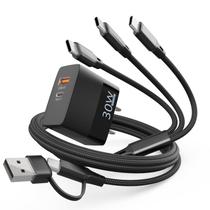Carregador Pinkind 30W USB C Fast para DJI Mini 4 Pro/4K, Mini 3