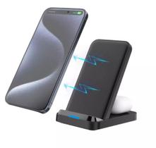 Carregador Por Indução 2 Em 1 Magnético