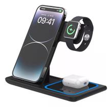 Carregador Por Indução 3 Em 1 Magnetico Sem Fio Boyu Cell