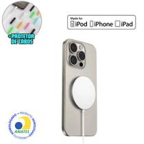 Carregador Por Indução Magnetico MagSafe Lacrado Compativel iPhone 12 13 14 15 16 AirPods Watch