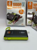 Carregador portatil 10.000 power bank hm-pn-950 com cabo embutido