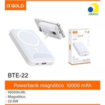 Carregador Portátil 10000 Magnético Indução 22.5w - Gold