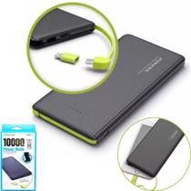 Carregador Portátil 10K PowerBank: Bivolt para viagens