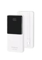 Carregador Portátil 2 Cabos Power bank A'Gold Modelo: 10000mAh BTE 35