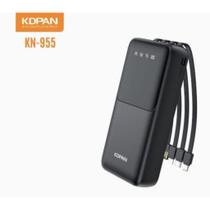Carregador Portátil 20.000Mah com Entrada Tipo C, Lightning, v8 e v3