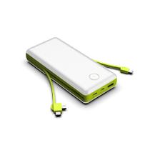 Carregador Portátil 20000 mah Power Bank 3em1 Bateria PN-959 para Iphone