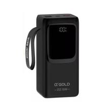Carregador Portátil 50000mah Power Bank Bateria Externa A'gold Cor:Preto Carregador Portátil 50000mah Power Bank Bateria Externa A'gold Cor:Preto