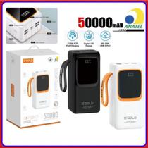 Carregador Portátil 50000mAh Power Bank Original Turbo 22.5W PD Hypercharge Anatel C Nfe