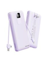 Carregador portátil charmast C2046S 20000mAh com cabos embutidos