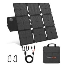Carregador portátil dobrável de painel solar SOKIOVOLA 120W Carregador portátil dobrável de painel solar SOKIOVOLA 120W