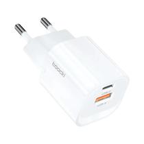 Carregador Portátil GaN USB-C de Alta Velocidade - Compatível com iPhone, Xiaomi, OnePlus, Realme (PD3.0/QC3.0)