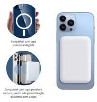 Carregador Portátil Indução Magnético 5000Mah Power Bank Carregador Portátil Indução Magnético 5000Mah Power Bank
