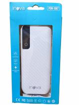 Carregador portatil para celular powerbank 10000 inova 1067 com lcd lanterna power bank