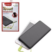 Carregador Portátil Power Bank 10.000mAh Compacto Eficiente Carregador Portátil Power Bank 10.000mAh Compacto Eficiente
