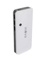 Carregador portatil power bank 10000 mah para celular powerbank inova 1019 branco preto
