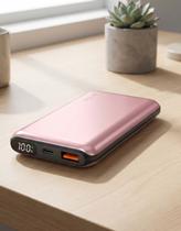 Carregador Portátil Power Bank 10000mAh 20W PD Rose Gold Geonav