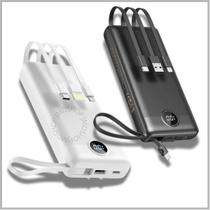 Carregador Portátil Power Bank 10000mAh USB Dupla Entrada Bivolt Potente Carregamento