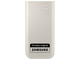 Carregador Portátil Power Bank 20.000mAh Samsung 3 Portas Usbc Super Rápido 45W Bege 402 Gramas EBP4520 Carregador Portátil Power Bank 20.000mAh Samsung 3 Portas Usbc Super Rápido 45W Bege 402 Gramas EBP4520