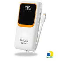 Carregador Portatil Power Bank 20.000Mah Super Turbo Rápido Para Celulares Ios V8 USB Completo Nf