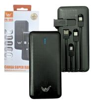 Carregador Portátil Power Bank 20000mah Com 04 Saídas PN-965