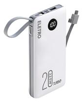 Carregador Portátil Power Bank 20000mAh Turbo 22.5W com Carregamento Rápido e Alta Capacidade