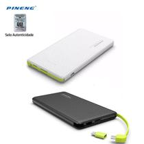Carregador Portátil Power Bank Bateria Pineng 10000mah para xiom m a3 Slim
