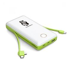 Carregador Portátil Power Bank Bateria Portátil Slim Pineng 20000mah Para moto g6