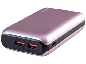 Carregador Portátil/Power Bank Geonav por Indução 20.000 mAh com 1 Cabo USB-C PB20K20WRG