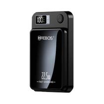 Carregador Portátil Power Bank Indução 10000mAh 22.5W Hrebos PB-933 Carregador Portátil Power Bank Indução 10000mAh 22.5W Hrebos PB-933