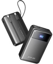 Carregador portátil Power Bank JOYFAR 30000mAh 65W USB-C Preto Carregador portátil Power Bank JOYFAR 30000mAh 65W USB-C Preto