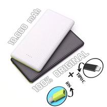 Carregador Portátil Power Bank luz led 10000mah Rápido para Samsung iPhone Xiaomi LG Motorola Cabo Tipo C / IOS / V8