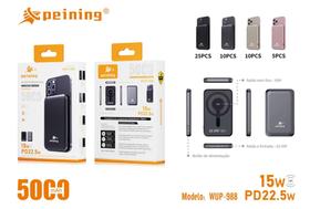 Carregador Portátil Power Bank Magnética 5000mAh WUP-988