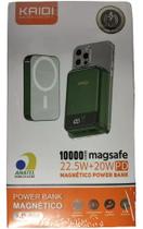 Carregador Portátil Power Bank Magnético 10000 Mah Kaidi KD-998